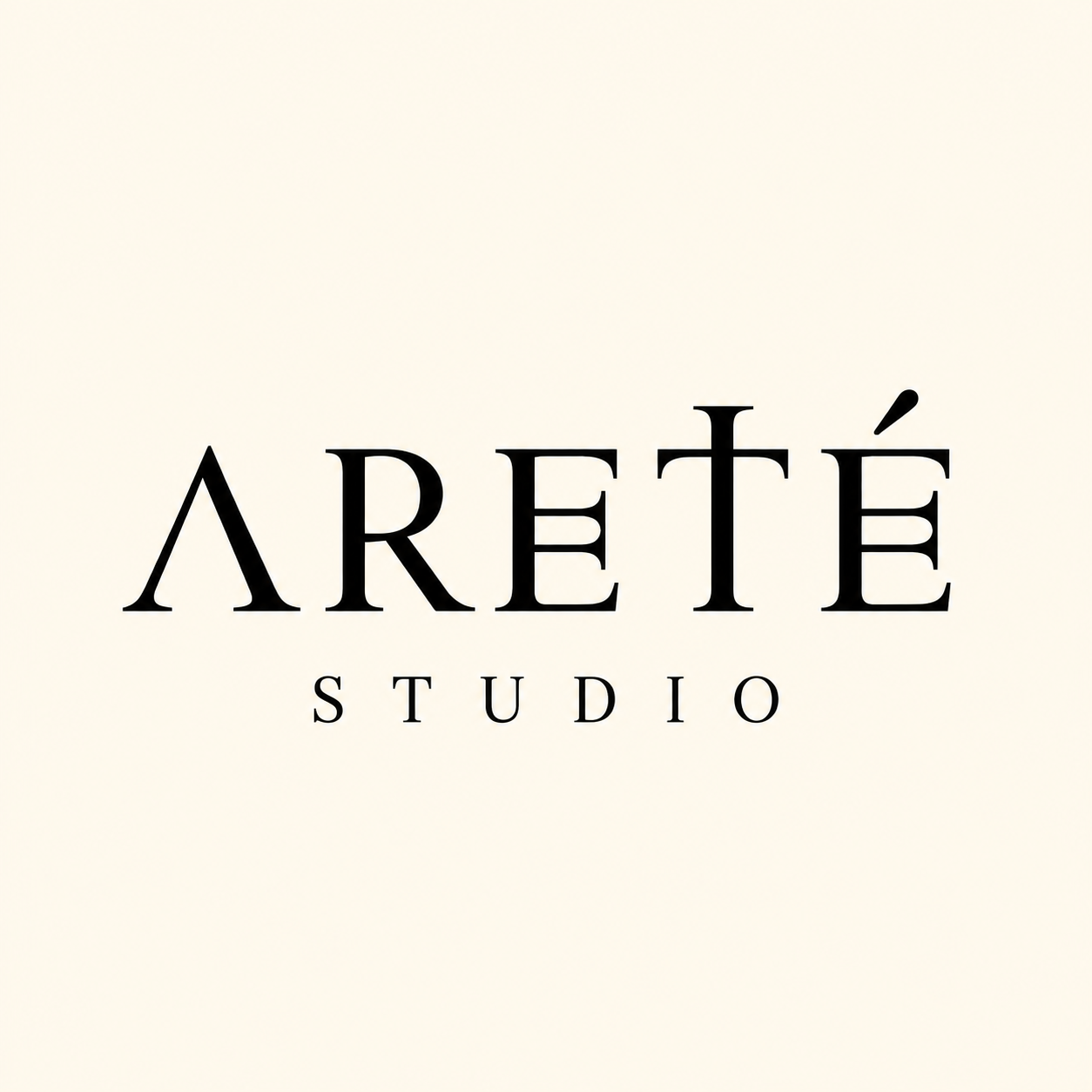 Logotipo oficial de ARETÉ STUDIO